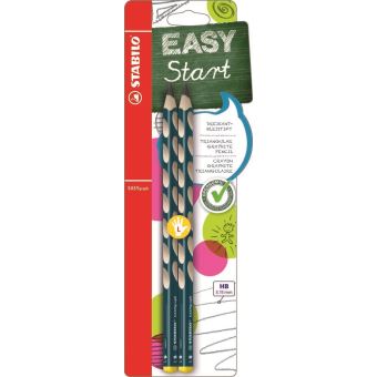 EASYGRAPH HB LEFT BLISTER 2 PETROL - 1
