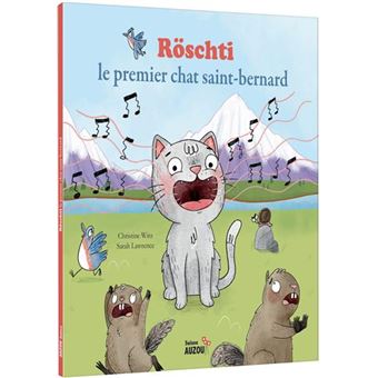 Röschti, le premier chat saint-bernard