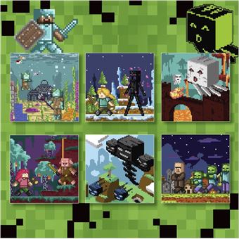 Minecraft - Mes cartes à gratter pixel