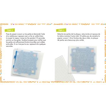 Labyrinthe en perles à repasser - mini coffret avec accessoires