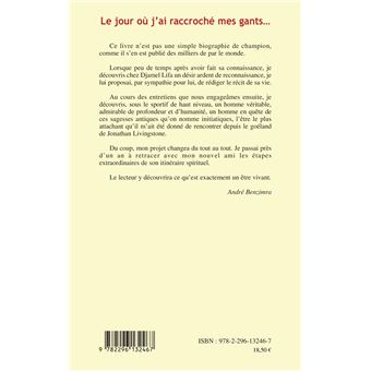 Le jour où j'ai raccroché mes gants...