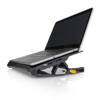 Refroidisseur Targus avec 4 ports Hub 2.0 Noir et Gris