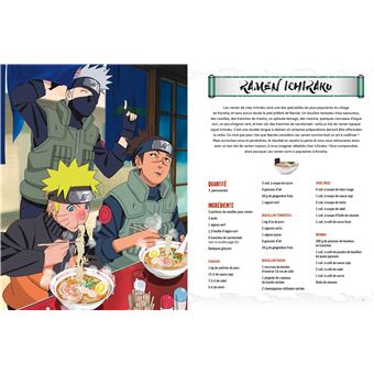 Les recettes cachées de Naruto Shippuden