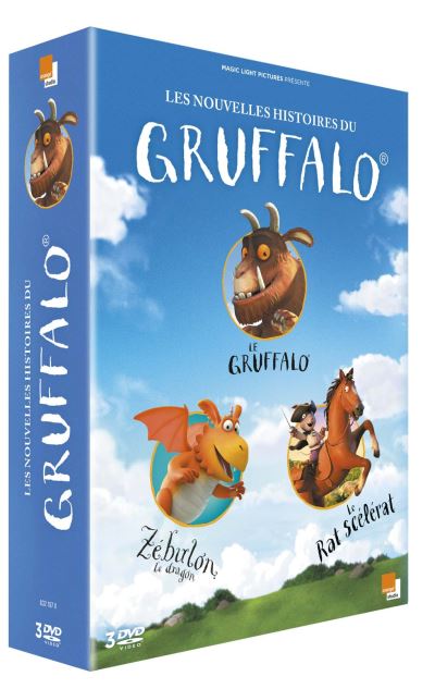 La boîte à histoires peinte à la main inspirée de Gruffalo, aides