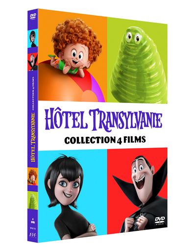 Hôtel Transylvanie L'intégrale 4 films DVD