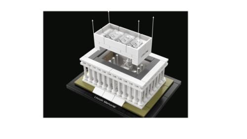 Lego 21022 Lincoln Lego Lincoln Memorial LEGO® Architecture 21022