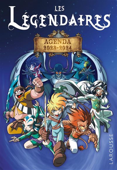 LES LEGENDAIRES - Agenda scolaire 2022 - 2023