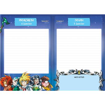 LES LEGENDAIRES - Agenda scolaire 2022 - 2023