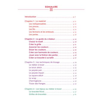 Tissages de perles - un livre pour tout savoir, pratique et accessible à tous