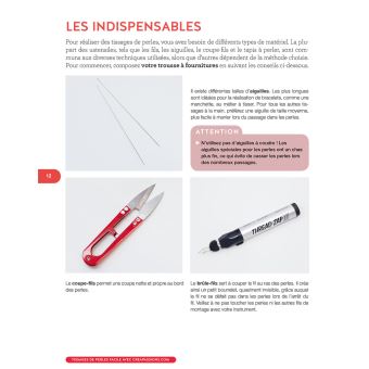 Tissages de perles - un livre pour tout savoir, pratique et accessible à tous
