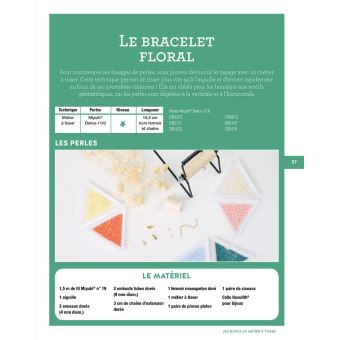 Tissages de perles - un livre pour tout savoir, pratique et accessible à tous