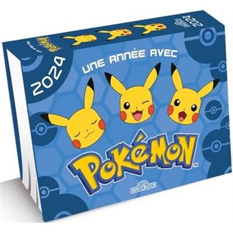 Pokémon Ephéméride 2024 Une année avec Pokémon