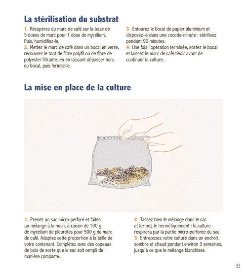 LIVRE : Faites pousser vos champignons !, de Caroline Munoz