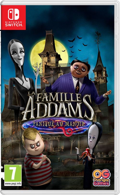 La famille Addams : Panique au manoir Nintendo Switch