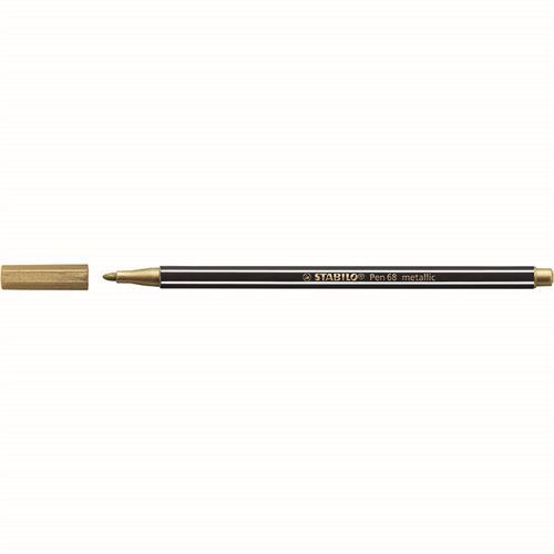 STABILO FEUTRE PEN 68 METALLIC OR