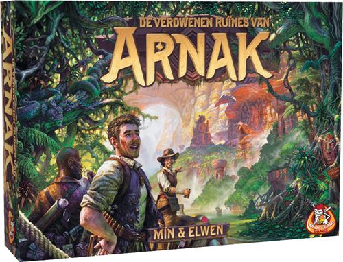 Jeux de société De Verdwenen Ruïnes van Arnak White Goblin Games Version en Néerlandais