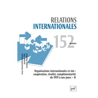 Relations internationales 2012