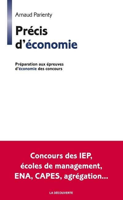 Précis d'économie - Arnaud Parienty - broché