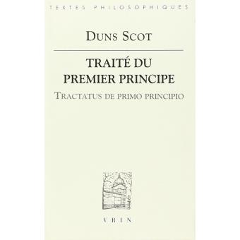 Traité du premier principe