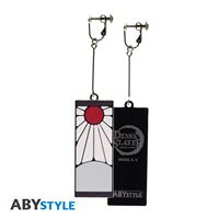 Set de 2 boucles d'oreilles Demon Slayer Tanjiro