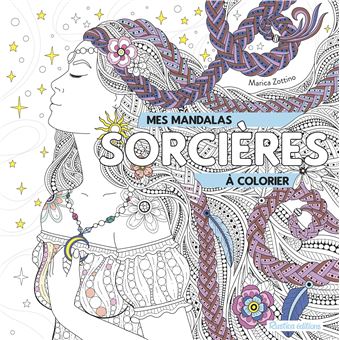 Mes mandalas sorcières à colorier