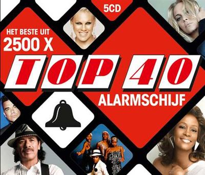 2500 x top 40 alarmschijf