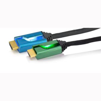 Câble HDMI double Afterglow 1m80 bleu et vert - Câbles vidéo - Achat & prix