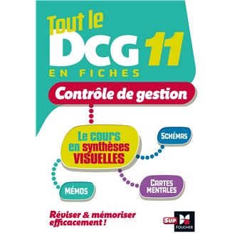 Tout le DCG 11 :  mémo cartes - Révision 2023-2024