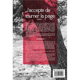 J'accepte de tourner la page