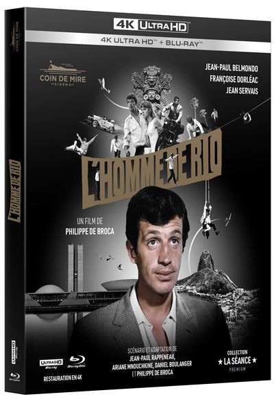 L'Homme de Rio Édition Premium Blu-ray 4K Ultra HD