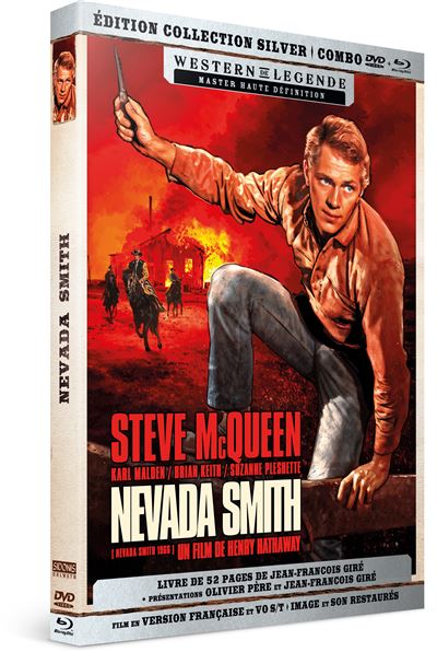 Nevada Smith Édition Limitée Combo Blu-ray DVD - Henry Hathaway - Blu ...