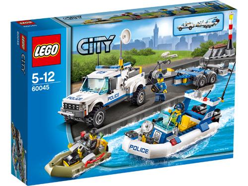 LEGO® City 60045 L'intervention du bâteau de police