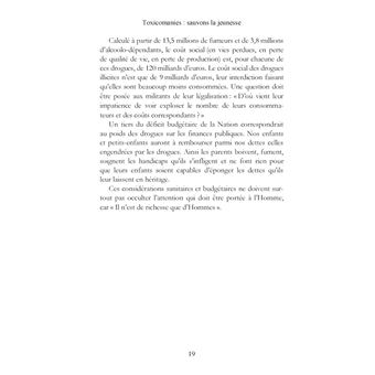 Toxicomanies : sauvons la jeunesse