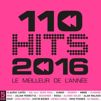 110 Hits 2016 Coffret Multipack