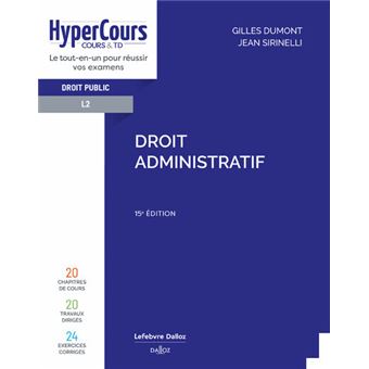 Droit Administratif 12ème édition - Dernier Livre De Martine Lombard ...