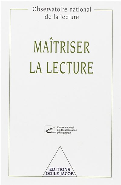 Maîtriser la lecture -  OBSERVATOIRE NAL LECTURE - broché