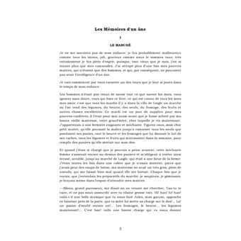 Les Mémoires d'un âne