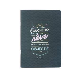 Set de 2 cahiers A5 Mr. Wonderful Avec rêve