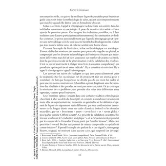 L'appel à témoignages