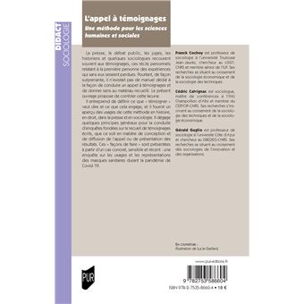 L'appel à témoignages
