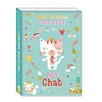 Agenda 2022-2023 petit chat