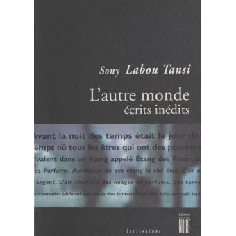 L'autre monde : écrits inédits - 1