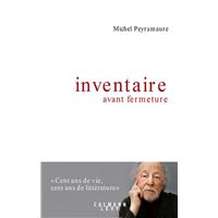 Inventaire avant fermeture