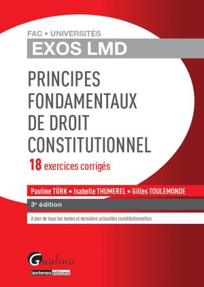 Exos LMD, Principes fondamentaux de droit constitutionnel