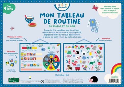 Mon tableau de routine -  Gwé - (donnée non spécifiée)