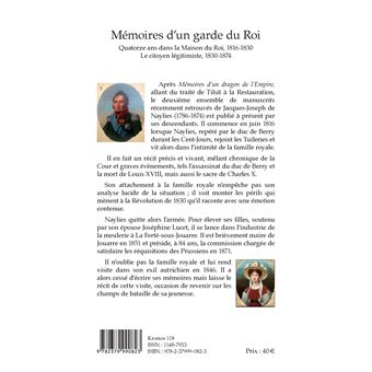 Mémoires d'un garde du Roi