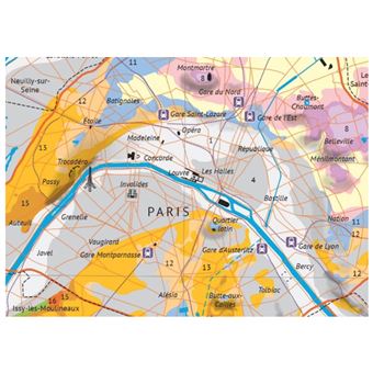 Paris et ses environs pliée A4