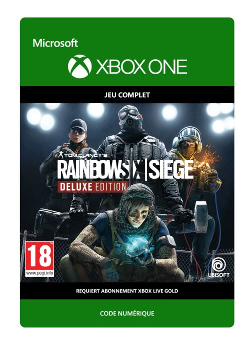 Code de téléchargement Tom Clancy's Rainbow 6 Siege: Deluxe Xbox One