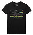 T-Shirt Pink Floyd Prism Heart Beat Unisex Noir