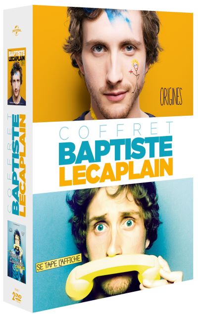 Coffret Baptiste Lecaplain Se tape l'affiche Origines DVD